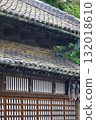 Image of a tiled roof of a Japanese house 132018610