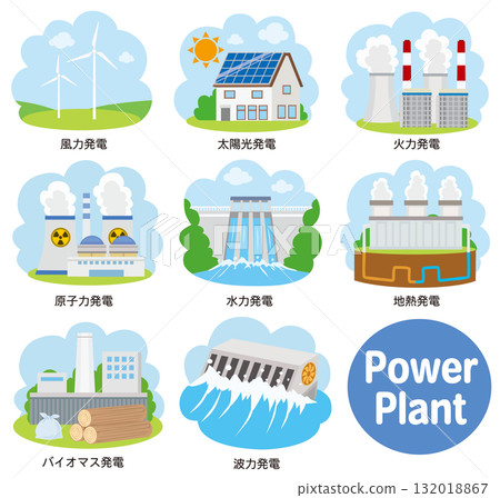發電廠插圖集 132018867