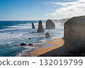 Twelve Apostles along the Great Ocean Road in Victoria, Australia 132019799