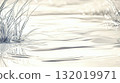 Serene spring landscape with flowing water 132019971
