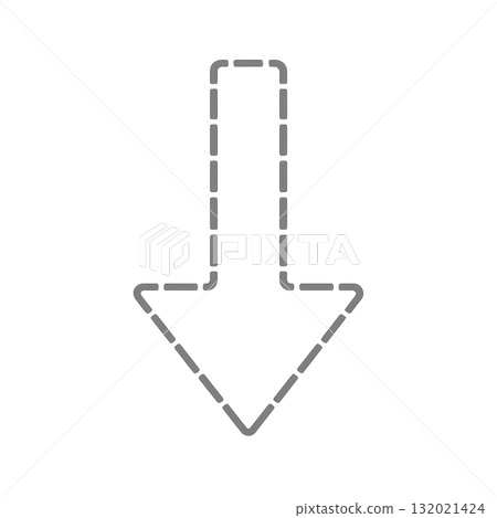 簡單的白色箭頭圖標，發光的白色箭頭標記，明亮乾淨的箭頭設計素材 132021424