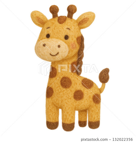 Giraffe, Baby Giraffe, Cute Giraffe, Cartoon Giraffe, Realistic Giraffe, Yellow Giraffe, Long Neck Giraffe, Gentle Giraffe, Friendly Giraffe, Funny Giraffe, Happy Giraffe, Small Giraffe, Big Giraffe,  132022356