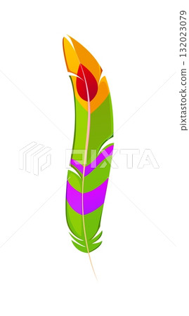 Barranquilla Colombian carnival holiday bird colorful feather. Colombia ethnic carnival accessory, Caribbean folk festival isolated Colombian Barranquilla celebration parrot bird feather Barranquilla Colombian carnival holiday bird colorful feather. Colombia ethnic carnival accessory, Caribbean folk festival isolated Colombian Barranquilla celebration parrot bird feather 132023079