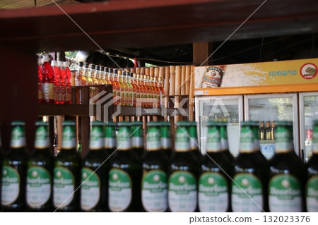 寮國的一家商店 寮國的一家商店 132023376