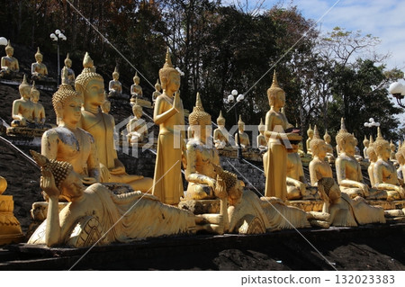 Buddha statues at Wat Phu Sa Rao 132023383