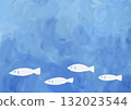 有遊動的魚的背景材料 132023544
