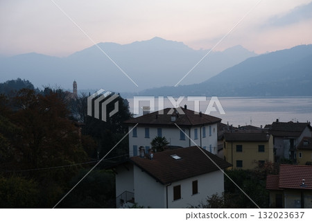 Epic Como lake view in November 132023637