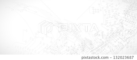 Abstract scientific circuit technology concept board background Abstract scientific circuit technology concept board background 132023687