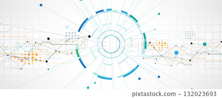 Abstract scientific circuit technology concept board background Abstract scientific circuit technology concept board background 132023693