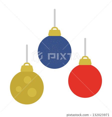 Christmas ornament illustration 132023971