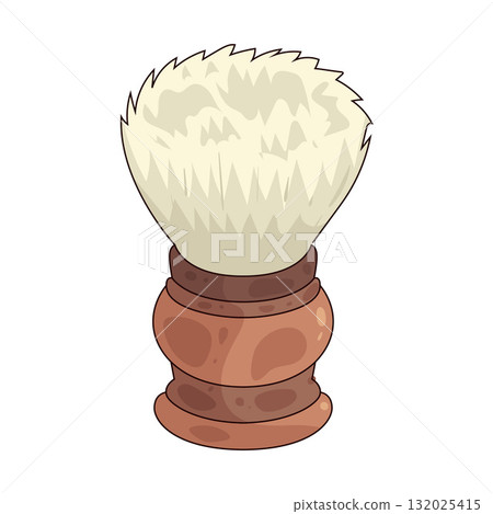 illustration of Shaving Brush 132025415