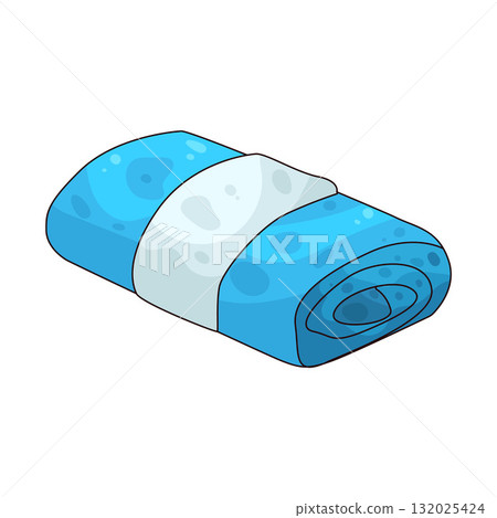 illustration of Towel 132025424