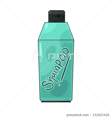 illustration of Shampoo Bottle illustration of Shampoo Bottle 132025426