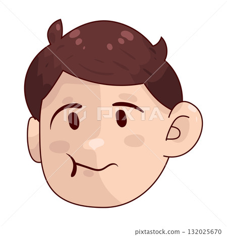 illustration of Chewing illustration of Chewing 132025670