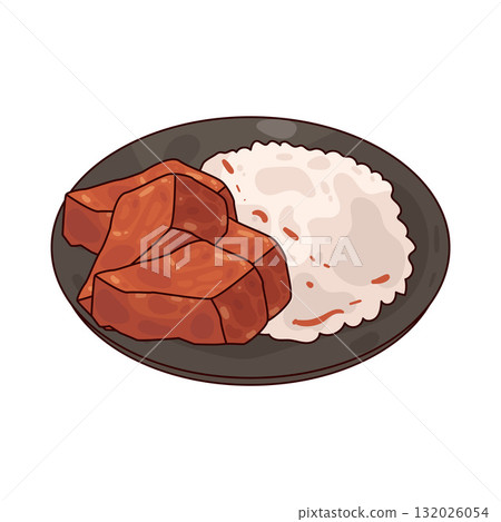 illustration of Family Meal 132026054