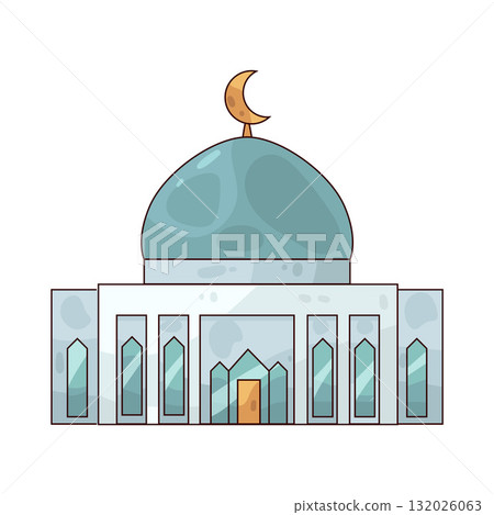 illustration of Mosque 132026063