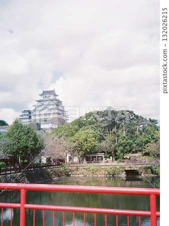 Film of the restored Himeji Castle tower Film of the restored Himeji Castle tower 132026215