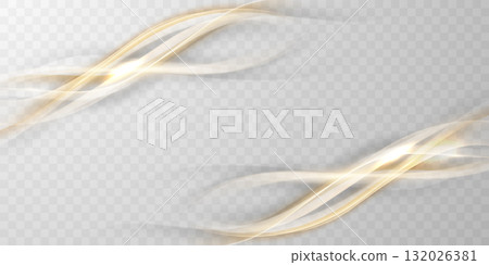 White abstract background with luxury vector illustration. 132026381