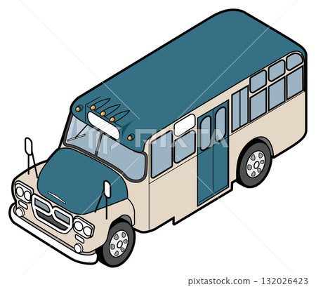 Bonnet Bus - Isometric Bonnet Bus - Isometric 132026423