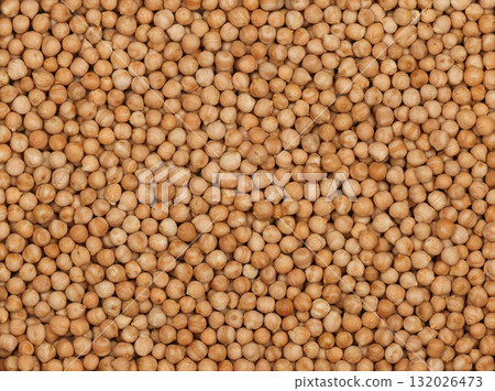 Dried chickpeas textured background for healthy eating concept 132026473
