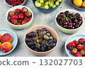 Various types of fruits. 132027703