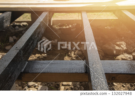 Waterproofing of wooden boards 132027948