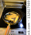 Fried shrimp dish 132027989