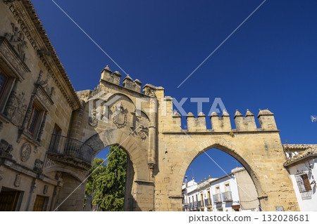 Baeza's Plaza del Populo archways and historic buildings Baeza's Plaza del Populo archways and historic buildings 132028681