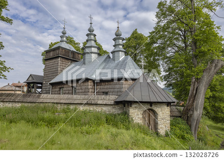 Zdynia wooden Tserkva of Archangel Michael, UNESCO World Heritage 132028726