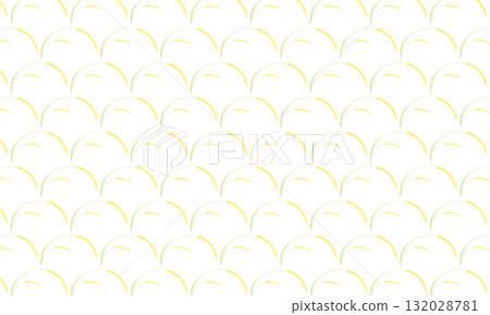 Nobuki pattern with curved ears of rice Nobuki pattern with curved ears of rice 132028781