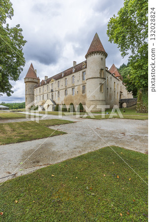 Chateau de Bazoches historic castle in Nievre, France Chateau de Bazoches historic castle in Nievre, France 132028824