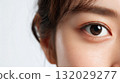 Up of the eyes of a woman 132029277