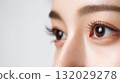 Up of the eyes of a woman 132029278