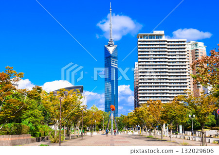 Fukuoka Tower: The symbol of the Fukuoka seaside area Fukuoka Tower: The symbol of the Fukuoka seaside area 132029606