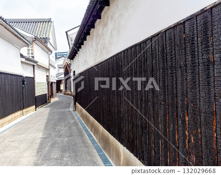 倉敷美觀地區歷史悠久、氛圍濃厚的街道 倉敷美觀地區歷史悠久、氛圍濃厚的街道 132029668