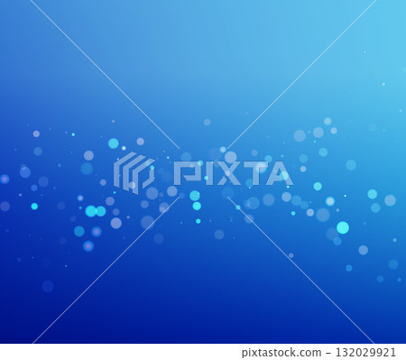 Deep Royal Blue Bokeh Vector Background For Events 132029921