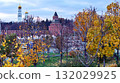 Zaryadye. Kremlin. Moscow. Golden autumn.  132029925