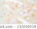 White and gold glitter blur background 132030518