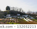 Late autumn rural scenery and Satoyama agriculture 132032213