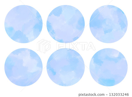 Watercolor fukidashi set 132033246