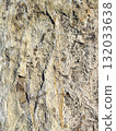 Corrosion on brown rock background 132033638