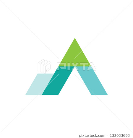 A initial letter logo 132033693