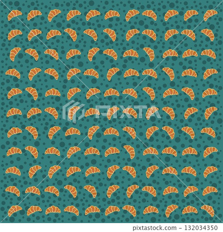 Croissant wallpaper illustration Croissant wallpaper illustration 132034350