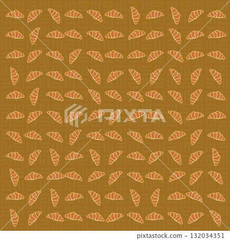 Croissant wallpaper illustration Croissant wallpaper illustration 132034351