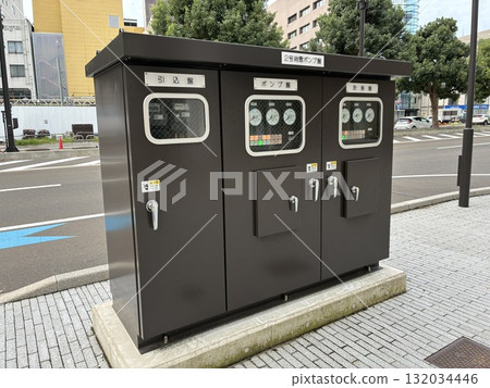 Snow melting pump panel installed in Fukui City Snow melting pump panel installed in Fukui City 132034446