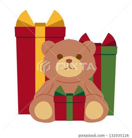 聖誕節禮物例證 聖誕節禮物例證 132035126