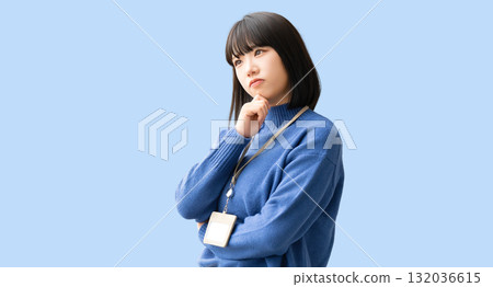 善於思考的女性/女商人 善於思考的女性/女商人 132036615