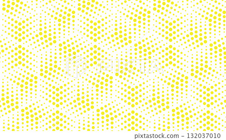 Abstract geometric pattern. A seamless vector background. White and yellow ornament. Graphic modern pattern. Simple lattice graphic design 132037010