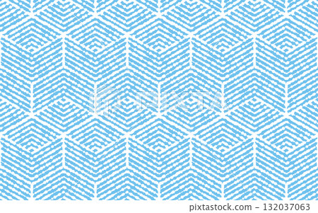 Abstract geometric pattern. A seamless vector background. White and blue ornament. Graphic modern pattern. Simple lattice graphic design Abstract geometric pattern. A seamless vector background. White and blue ornament. Graphic modern pattern. Simple lattice graphic design 132037063