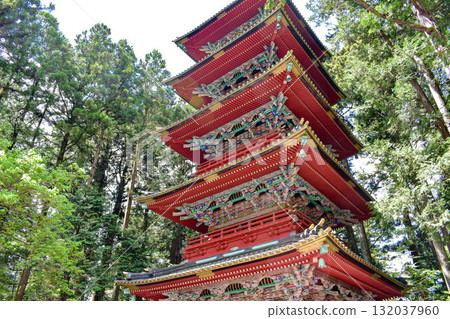 [Tochigi] Nikko Toshogu Shrine Five-Story Pagoda 132037960